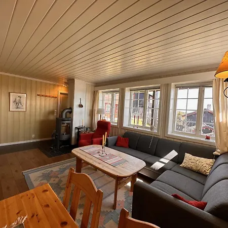 Skiidyll Med Utsikt Og Peis Apartment