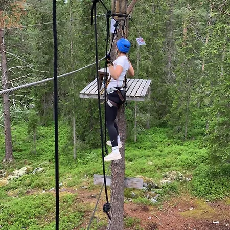Skiidyll Med Utsikt Og Peis Apartament Beitostolen