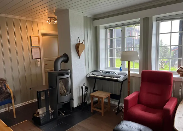 Leilighet Skiidyll Med Utsikt Og Peis Beitostolen
