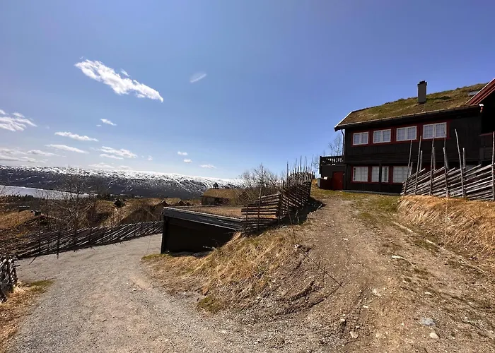 Skiidyll Med Utsikt Og Peis Leilighet